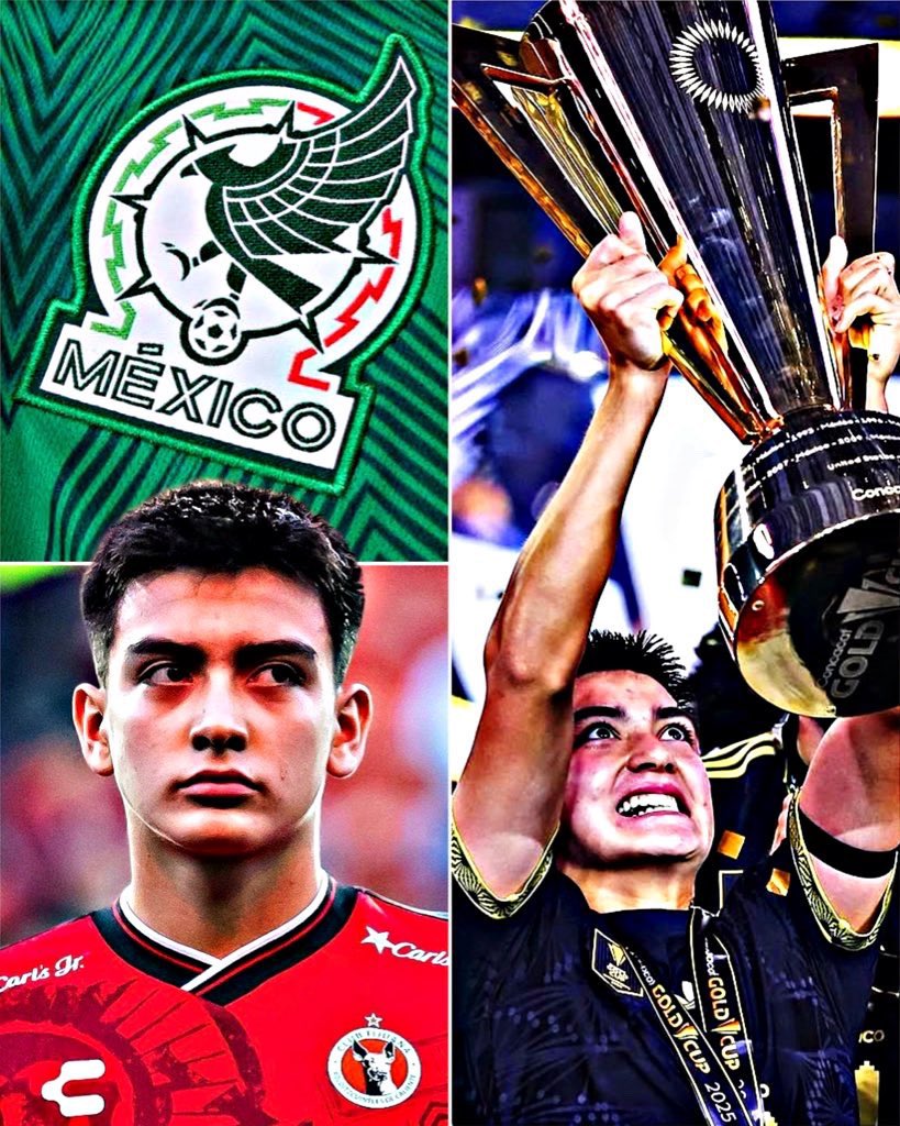 🔥✍🏼 NEW: Gilberto Mora has been CALLED UP by Javier Aguirre and he is set to become the youngest Mexican player ever to play a World Cup! 

17 years and 240 days old. 🏆