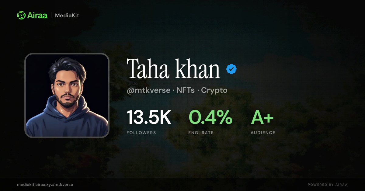 Taha khan tweet media