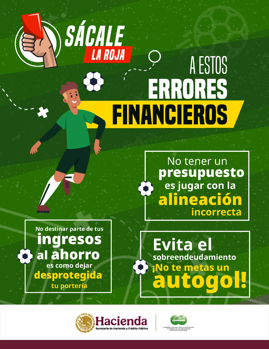 stpfintech's tweet photo. ⚽💸 En tus finanzas, tú eres el DT. Las decisiones que tomas hoy pueden ser gol... o error no forzado. 👀

La clave es jugar con estrategia, anticiparte y no dejar espacios abiertos. Haz que tu dinero juegue a tu favor. 🟢

¿Vas a atacar mejor o seguir dejando huecos en defensa? https://t.co/1BgIzuDD0A
