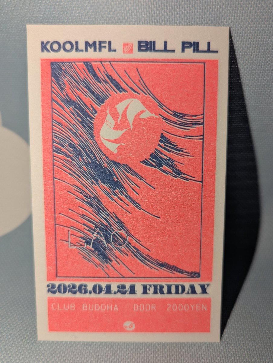 Kool_Koo_koo's tweet photo. L A O

2026 / 4 / 24 /  @clubbuddha 

BILL PILL
KOOLMFL https://t.co/PbLCCkX6Si