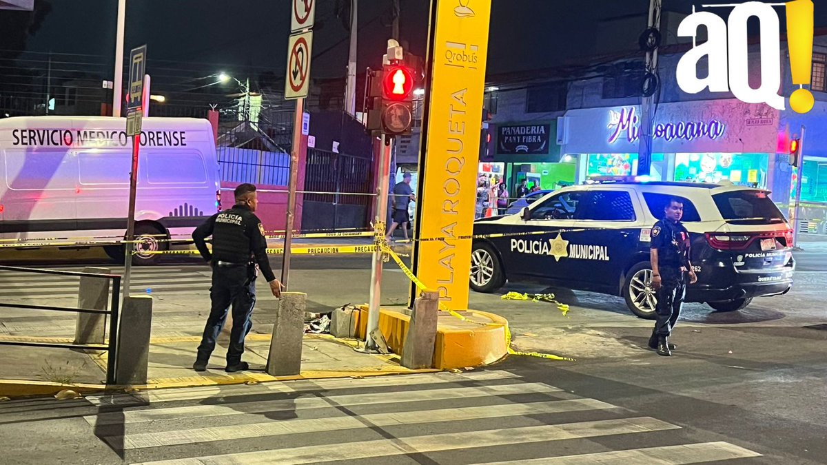 AlertaQro's tweet image. 🚌 💀 Unidad de Qrobús atropella y mata a peatón en Pie de la Cuesta ⚠️

🧾🚨 Una persona que intentaba cruzar Av. Pie de la Cuesta fue arrollada por la conductora de un camión de Qrobús. 🚶

Los detalles ⚠️ wp.me/p8iMZT-13MT

#Querétaro #Qrobús #Accidente #SeguridadVial