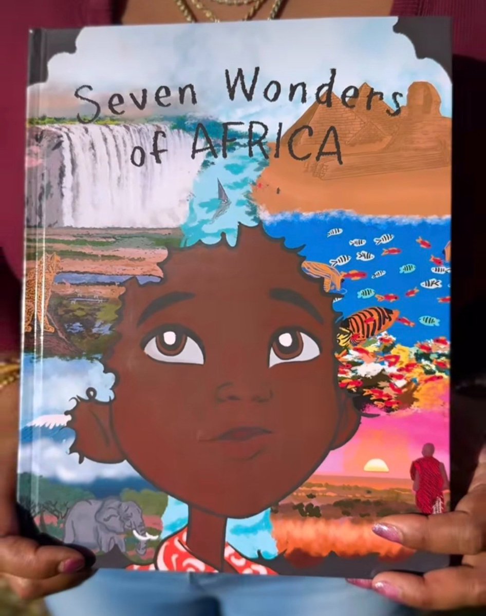 Bdonna456290's tweet image. Kelis has a children's book called Seven Wonders of Africa 📖 
#kelis #book