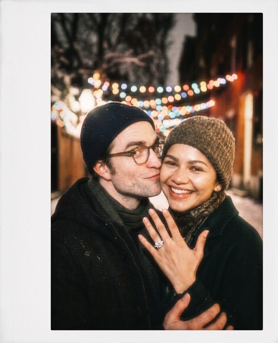 candykizzes24's tweet image. Charlie &amp;amp; Emma~The Proposal 💍 
🎄 👰🏾‍♀️🤵🏻
(I remember when they were filming they filmed a scene with Christmas decorations)
#thedrama #releaseit #zendaya