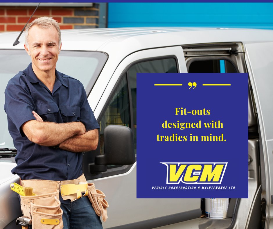 VCM_NZ's tweet image. Working for tradies.

🔗 vcml.co.nz

#VCML #CommercialVehicleFitout #FunctionalDesign #BuiltForWork