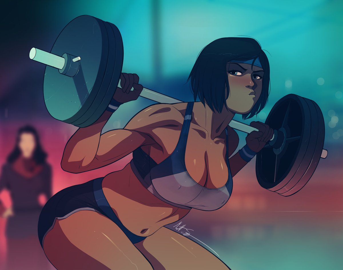 mSperoni's tweet image. Even the people who don't like Korra can agree that she's good looking, so here's some more art of her! 
#Korra #Fanart