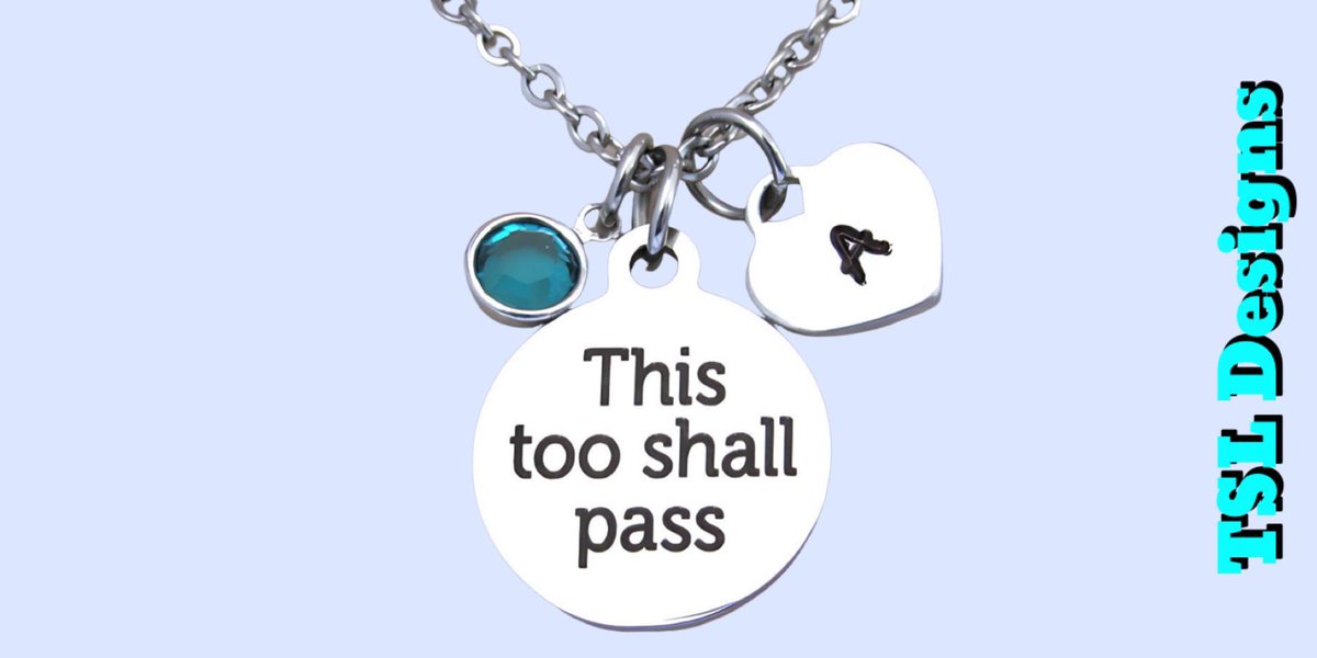 bythebeach1214's tweet image. ✨ This Too Shall Pass ✨
This meaningful necklace features a delicate cross charm and a sparkling birthstone crystal—making it a heartfelt gift for someone who needs a little encouragement.

Shop here: etsy.com/listing/149966…

#FaithJewelry #ThisTooShallPass #Necklace #EtsyFinds