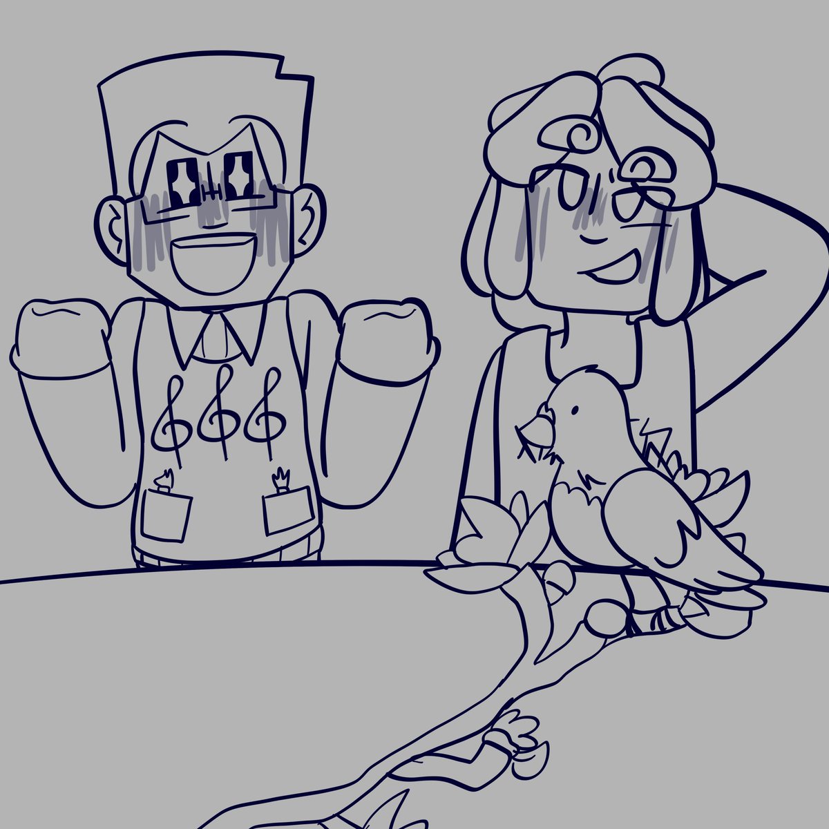 bugthegreat_'s tweet image. Drawing movie glacier every day until we get tlnm related news
Day 4: i went to the zoo today 

[ #glaciershipping #tlnm #ninjago ]