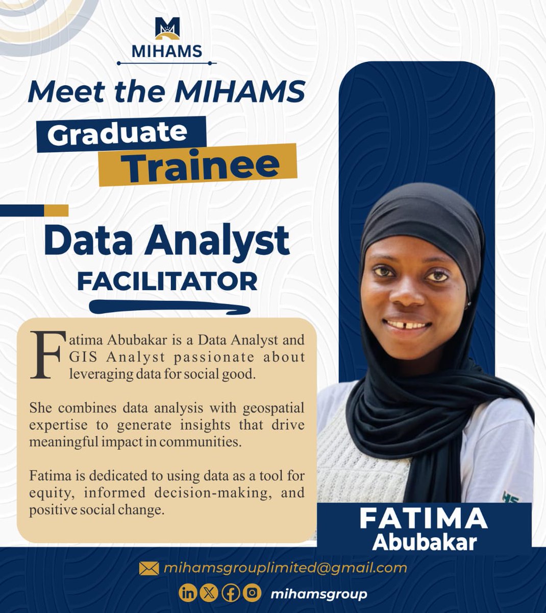 MihamsGroup_ltd's tweet image. Meet the facilitators behind the MIHAMS Graduate Trainee Program, dedicated to equipping graduates with practical skills, strategic insight, and industry-ready competence.   

#MIHAMS #GraduateTrainee #CareerDevelopment #SkillsDevelopment