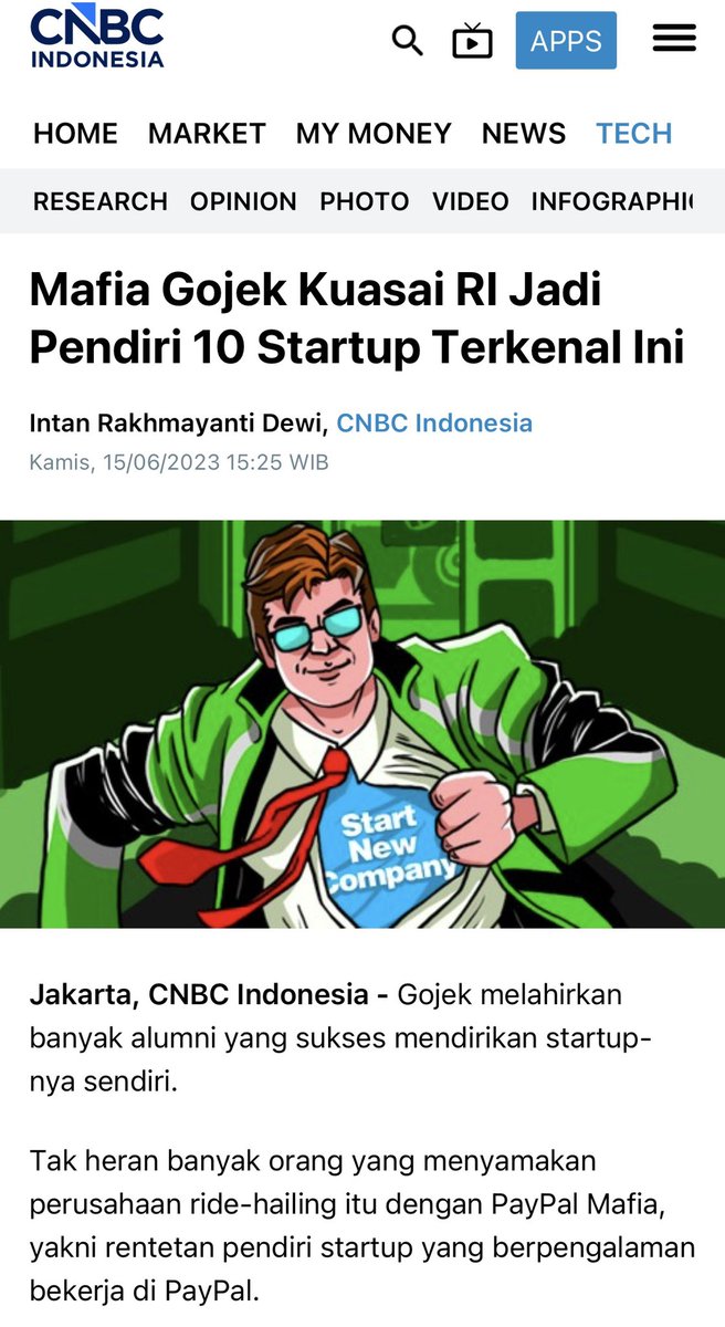 <a href="/Gieehad/">Jihad Brahmantyo | #pelanpelanlamalamajadijuga</a> <a href="/BagusPerdana_/">Bagus Putra Perdana</a> Kombinasi pendidikan, karir, &amp; any relevant track record bang Jihad.

VC fokus ke founder karena di early stage company, most funda numbersnya (profitability, cashflow) masih berdarah dan belum bisa jadi basis funding.

Jadi satu2nya yang VC bisa pegang itu si foundernya.

Sempet