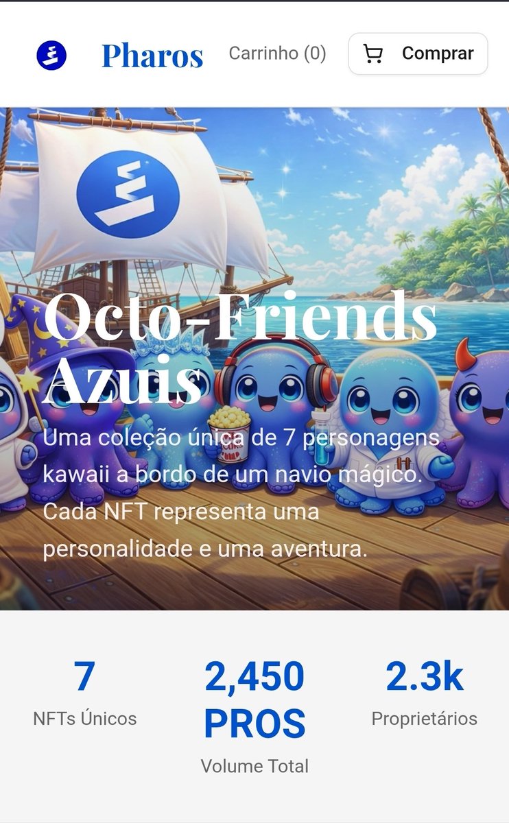 DCrypto87ng's tweet image. This would be my collection my NFT collection from @pharos_network 🐙

I created an example of what it would look like on a marketplace 

See what it would be like in the link below 👇

pharosnft-nnl3lstc.manus.space

#Pharos #NFT #Web3Art @Pharos_PTBR