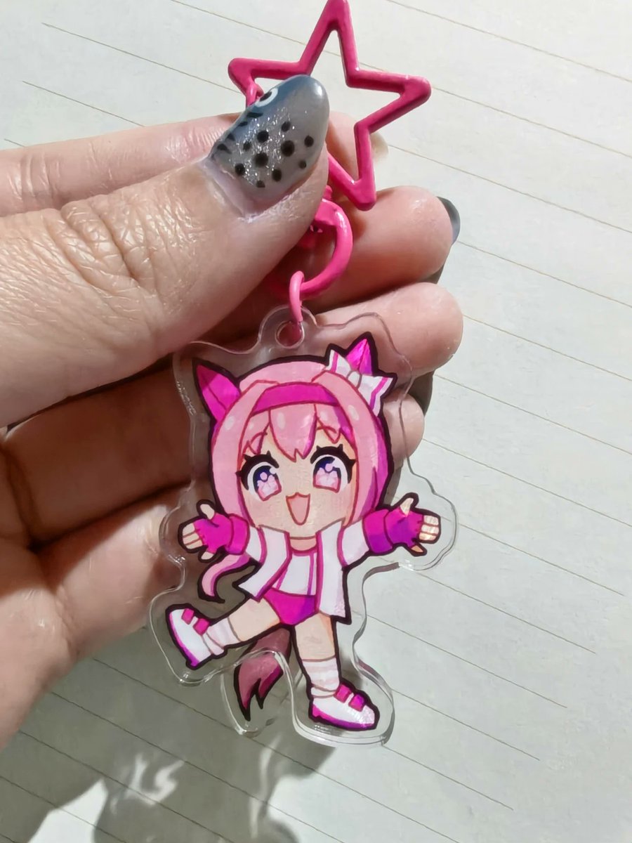bakuppon_studio's tweet image. ✨Uma Musume Keychain✨

#fanmerch #umamusume #keychain