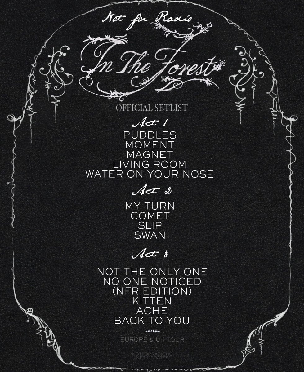 Not for Radio Updates 𖧧 tweet media