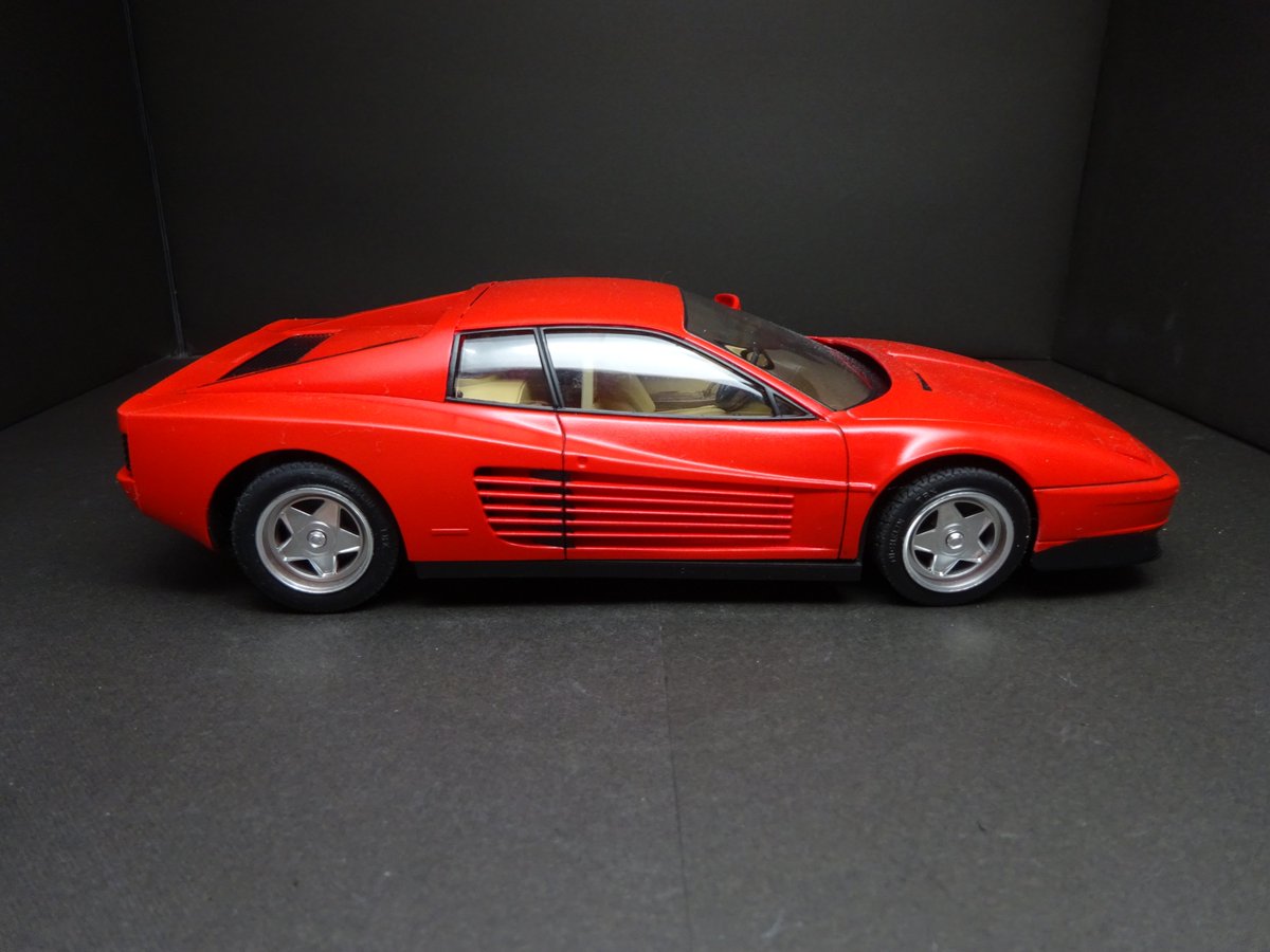 9fUM8tZL9WczczB's tweet image. #plasticmodel #scalemodel #プラモデル #プラモ #カーモデル #タミヤ #TAMIYA #124scale #Ferrari #TESTAROSSA #テスタロッサ