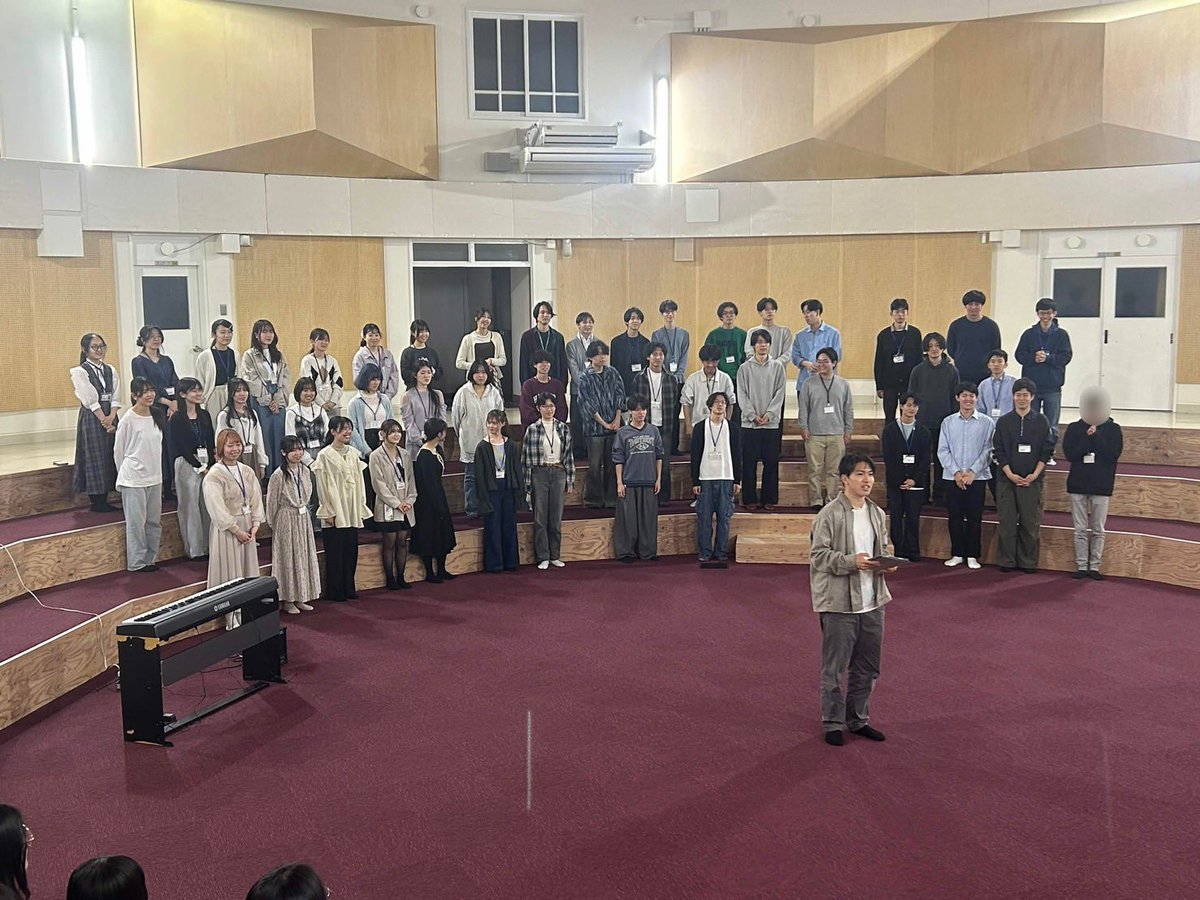 glanze2026's tweet photo. 昨日は演奏会を行いました。🌸
この先もまだまだたくさんの曲を演奏するのでぜひ演奏会に来てください‼️

【次の新歓イベント🌸】
本日18日（土） 練習体験会 10:00〜
📍 守山生涯センター（誘導付）
演奏会で興味を持ってくれた人も、初めての人もぜひ一緒に歌いましょう♪
#春から名大 https://t.co/ySTLzKxApB