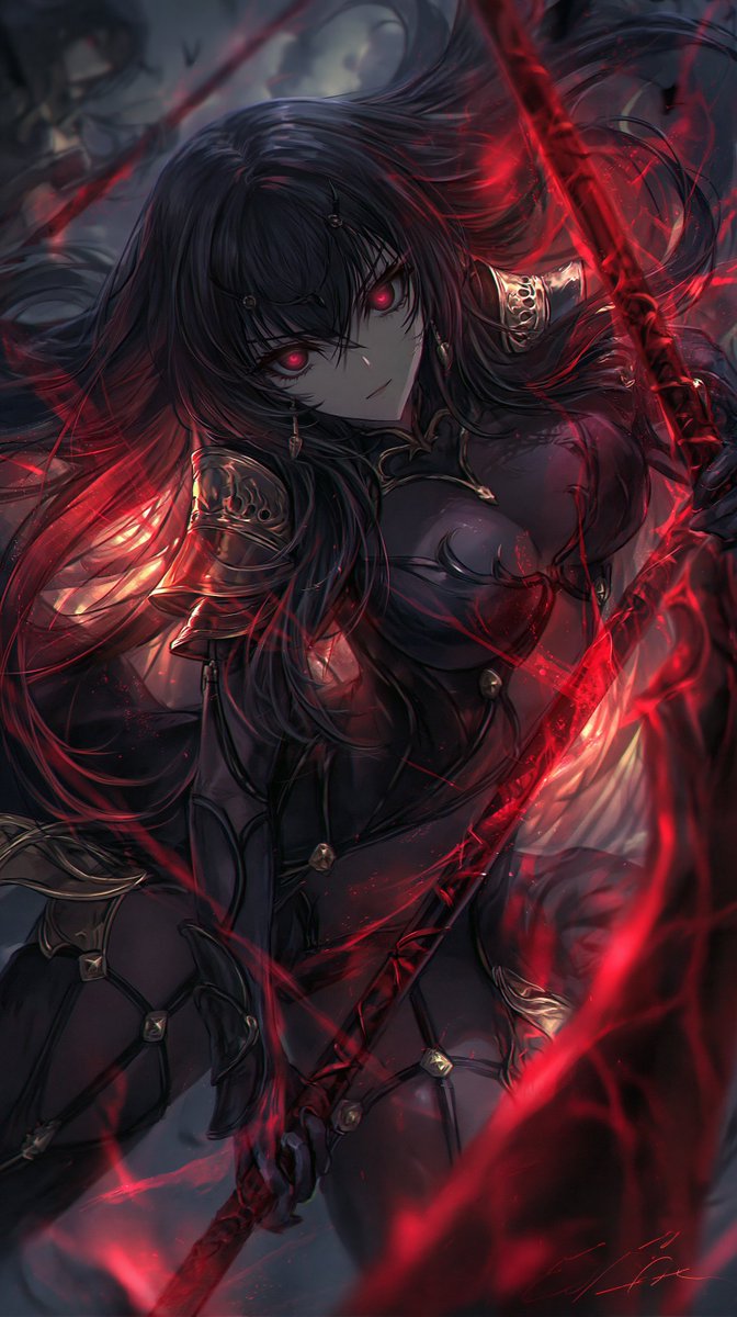 TokenBlack31's tweet photo. #fate #fgo私の旅路 #fategrandorder #anime #scathach #wallpaper Scathach https://t.co/vzTO7q70BP