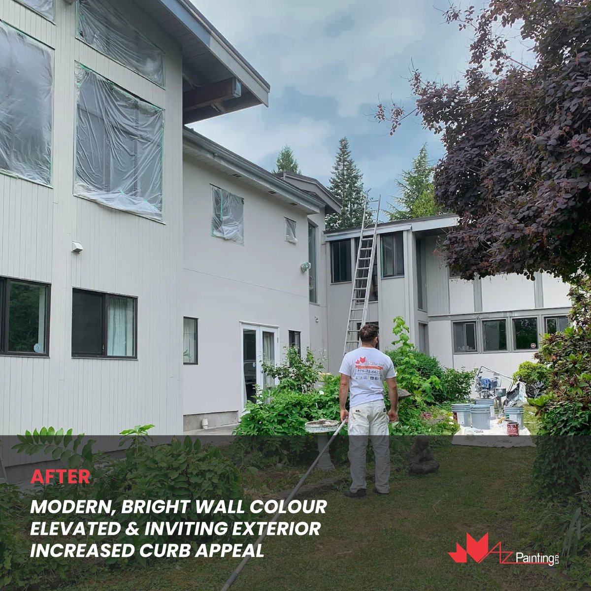 paintvancouver's tweet image. ✨ Review Fridays ✨

Thank you for trusting AZ Painting with your project.

📝 Looking for a free estimate?
✉️ Contact us today
🔗 azpaintingvancouver.ca/service/exteri…

📍 Serving Vancouver, Burnaby, New Westminster, and Coquitlam.

#exteriorpainting #modernhomedesign #homeimprovement