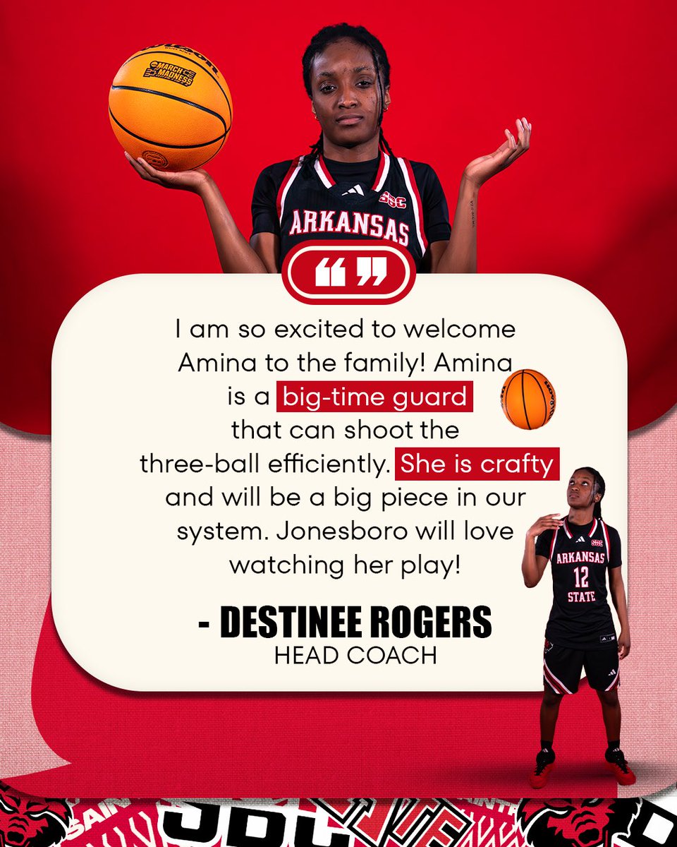 Arkansas State Women's Basketball tweet media