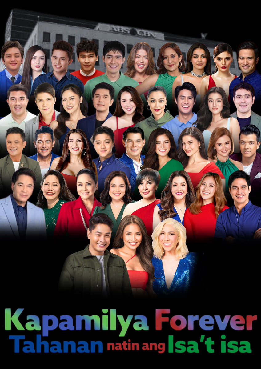 Tahanan natin ang isa’t isa. #KapamilyaForever #ABSCBN