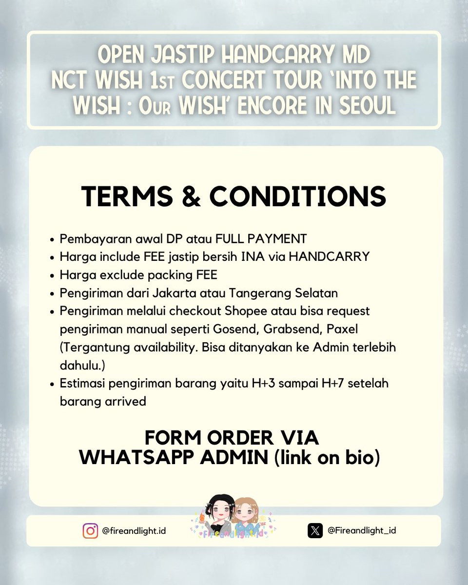 FAL.ID JASTIP TIKET KONSER / TICKETING SERVICE tweet media