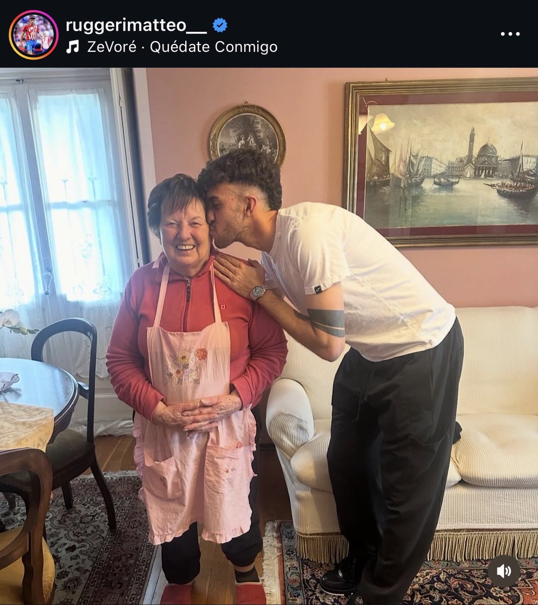 Ruggeri Grandma Appreciation post before CDR Final