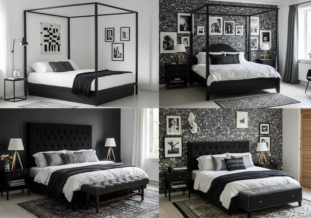 workwithevan's tweet image. Bored of neutrals but not into brights? Go classic with black &amp;amp; white—timeless, bold, and always stylish. 🖤🤍✨

#BlackAndWhiteDecor #TimelessStyle #MonochromeMagic #BedroomInspo #ClassicDesign #BoldInteriors
 LocalInfoForYou.com/200990/black-w…