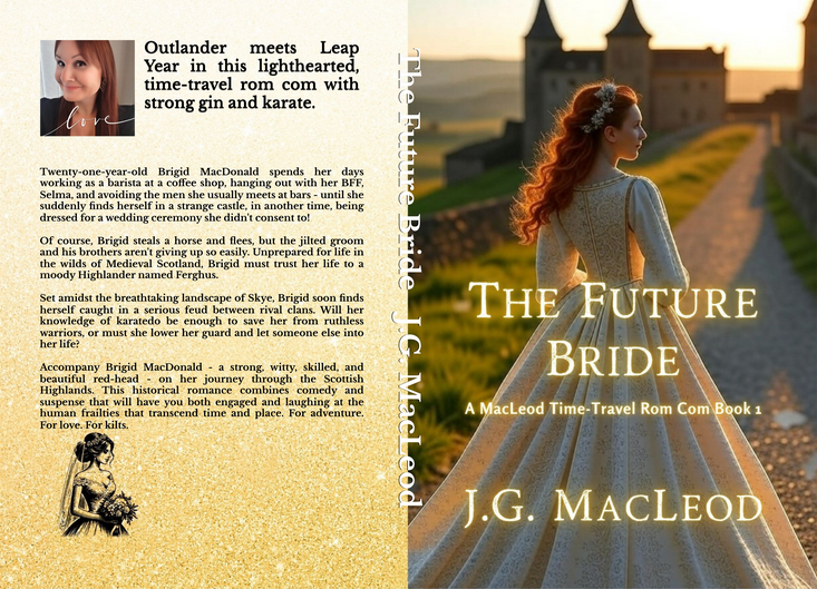 jgmacleodauthor's tweet image. 287 ratings/reviews, thanks to all of you!🥰🫶😍🥳

"A time travelling heroine, a tortured hero, karate, Skye...great characters, an exciting, fun plot with lots of twists and turns, a great read!"
amazon.com/Future-Bride-M…

#Medieval #Comedy #romcom #dating #bookboyfriend #mashup