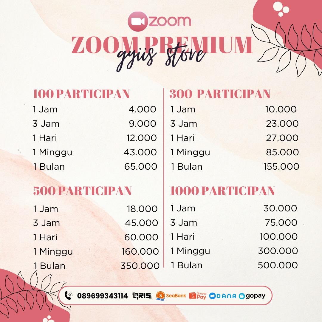 ujqung's tweet photo. weekend zoom premiumnya ready yaaa marii!! 🤩🙌🏻 https://t.co/4DoKHPWDcJ