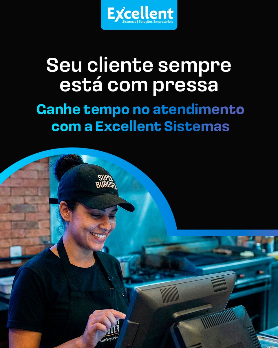 ExcellentSistem's tweet image. O pagamento devia ser uma celebração, não um teste de paciência! Se o sistema é lento, o cliente desiste.

O Frente de Caixa da Excellent Sistemas é o mais rápido do mercado: venda em 3 cliques. Menos espera, mais conversão! ⚡

👉🏻 Link na bio. 

#ExcellentSistemas #PDV