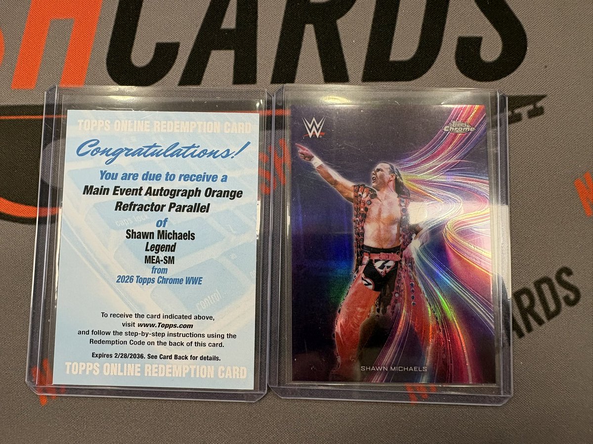 sport_trendz's tweet image. 2026 Topps Chrome WWE is by far the most fun product I’ve ripped in a long long time.