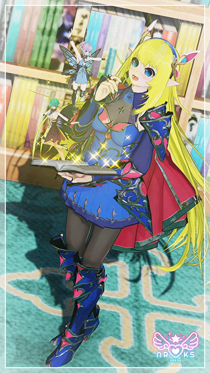 suzumaid's tweet photo. 土日はGrokいじって、できたものをアップ
SSで上げてるものをGrokにちょい改良させたやつをあげます

今週はイラスト風に、綺麗にしてみました

Grok→元　の順で置いてますので、ご覧あれ
#PSO2NGS_GrokSS https://t.co/kffxq6Wtct