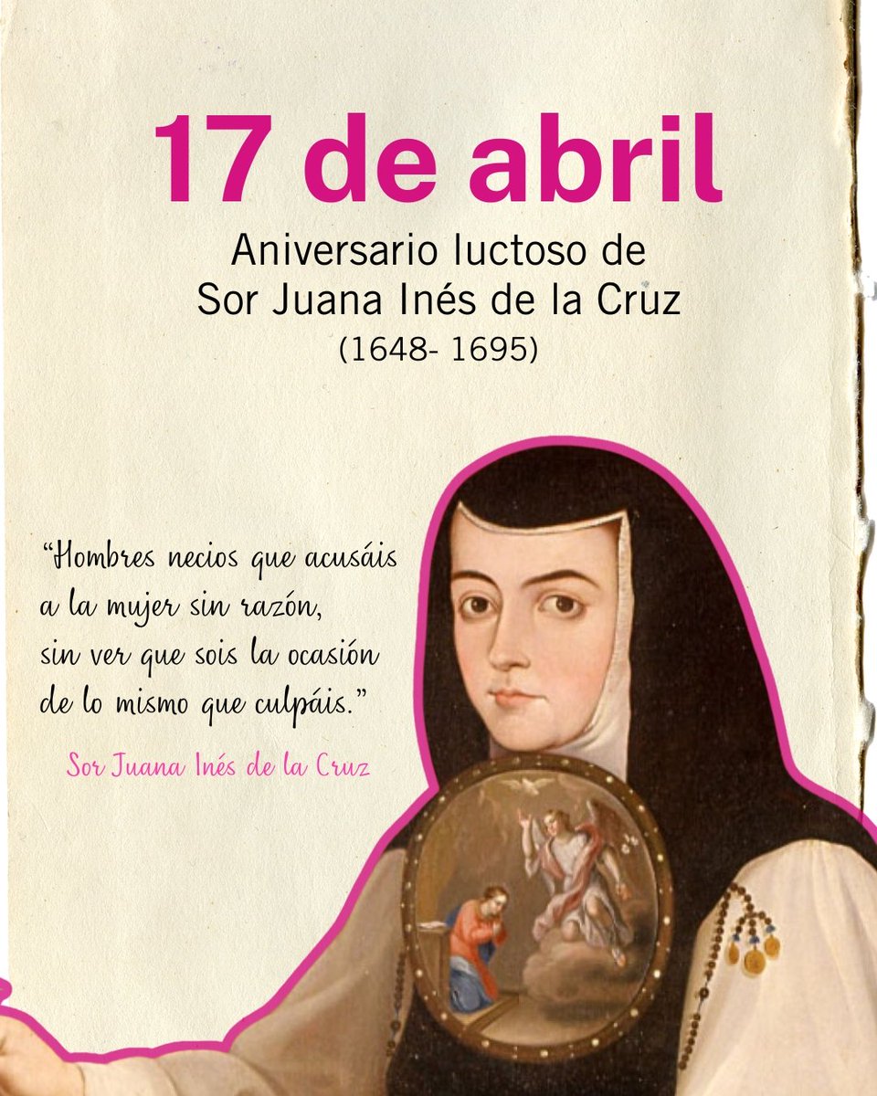 A más de tres siglos de su partida hoy recordamos el legado de Sor Juana Inés de la Cruz, una de las mentes más brillantes de la literatura en español.
Su obra desafió las ideas de su tiempo y abrió camino al pensamiento crítico.
