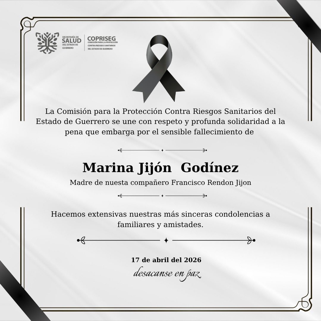 COPRISEG Guerrero tweet media