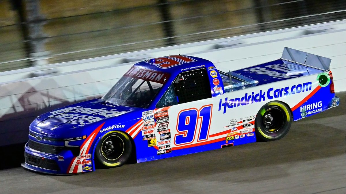 NascarPaint's tweet image. Corey Day - HendrickCars (Chevrolet)

2024 Kubota Tractor 200 (Kansas Speedway) #NASCAR