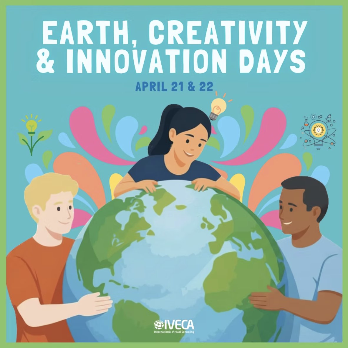 IVECAorg's tweet photo. #IVECA cultivates creative, practical thinking across cultures &amp; perspectives as #WorldCreativity &amp; #InnovationDay on April 21, and #EarthDay on April 22, offer invitations to imagine differently &amp; to care more deeply.
Read more 👉 https://t.co/6Zm2GTAyOL
#GCED #GlobalCitizenship https://t.co/Vk4cruAf8g