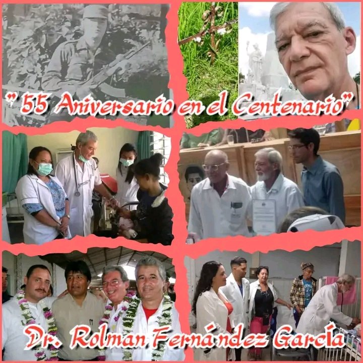 "55 Aniversario en el Centenario"
El Dr. Rolman Fernández García no solo ha dedicado 35 años de su vida a la Pediatría, sino que ha llevado el amor por la salud infantil a cuatro continentes. Formador de generaciones, profesor universitario y ejemplo de entrega. 
#PorLosNiñosTodo