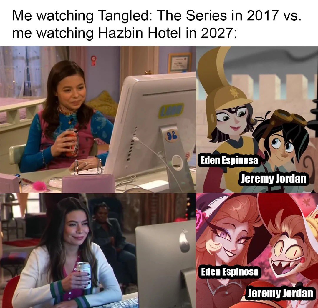 Polymath_Art's tweet image. Vivziepop has the opportunity to do the funniest shit ever

#Tangled #TangledTheSeries #HazbinHotel