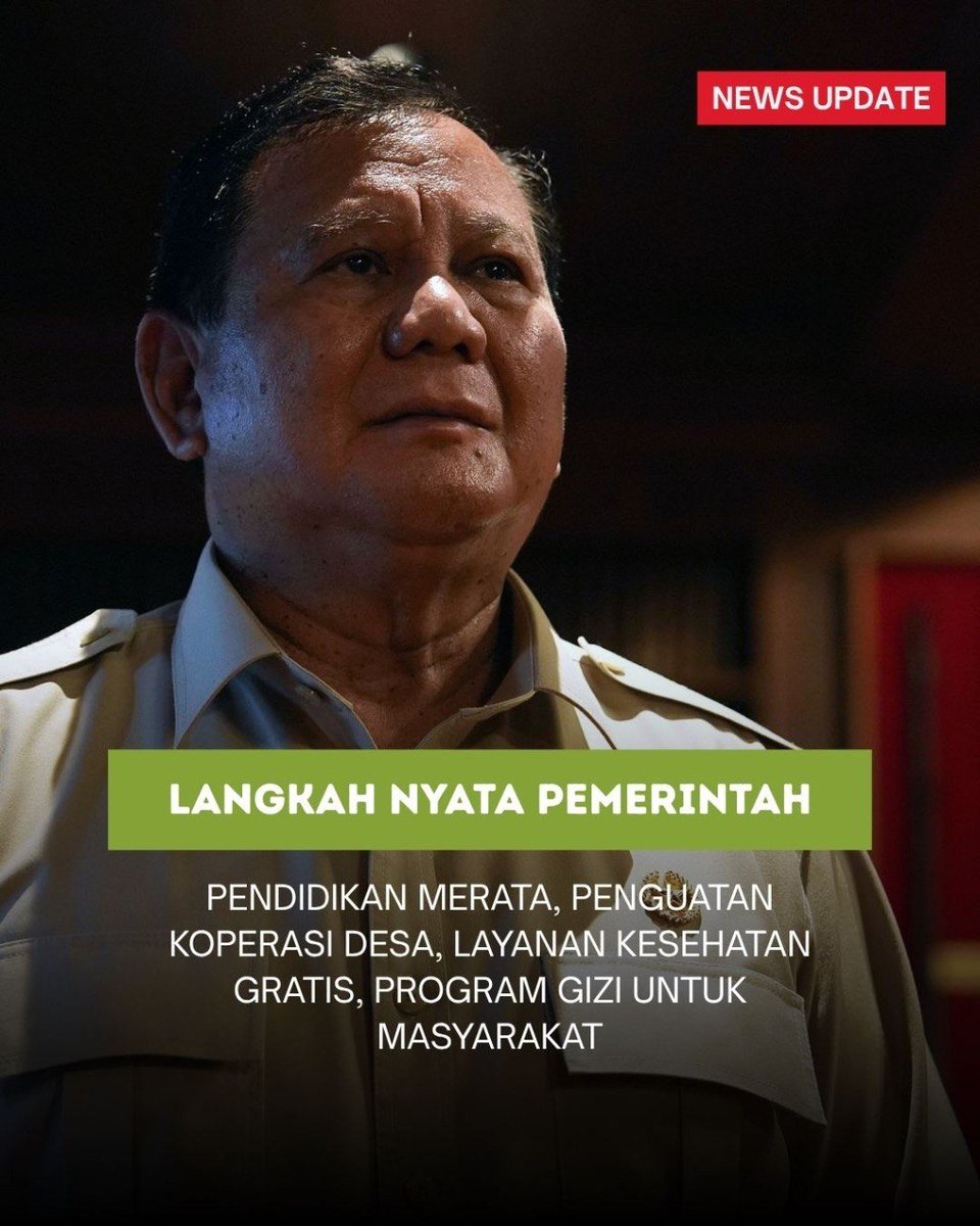 hadadkarakin's tweet photo. Dari desa untuk bangsa. Penguatan koperasi dan gizi adalah kunci Indonesia yang lebih mandiri dan sejahtera. #JagaIndonesia #EkonomiRakyat https://t.co/JxM7oOimcM