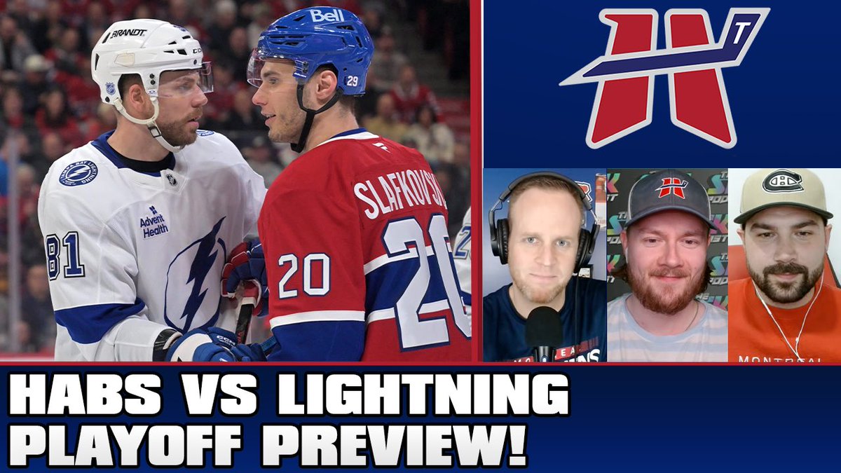 habstonight's tweet image. 🚨New episode🚨

@Drew_Dekes, @GaumondShayne &amp;amp; @BrandonLegacy33 break down and preview the #GoHabsGo vs #Lightning playoff series!

Full pod👇
Watch: youtu.be/690ZexDN0aM 
Listen: traffic.megaphone.fm/SICMED31783983… 

#sick #HabsTonight