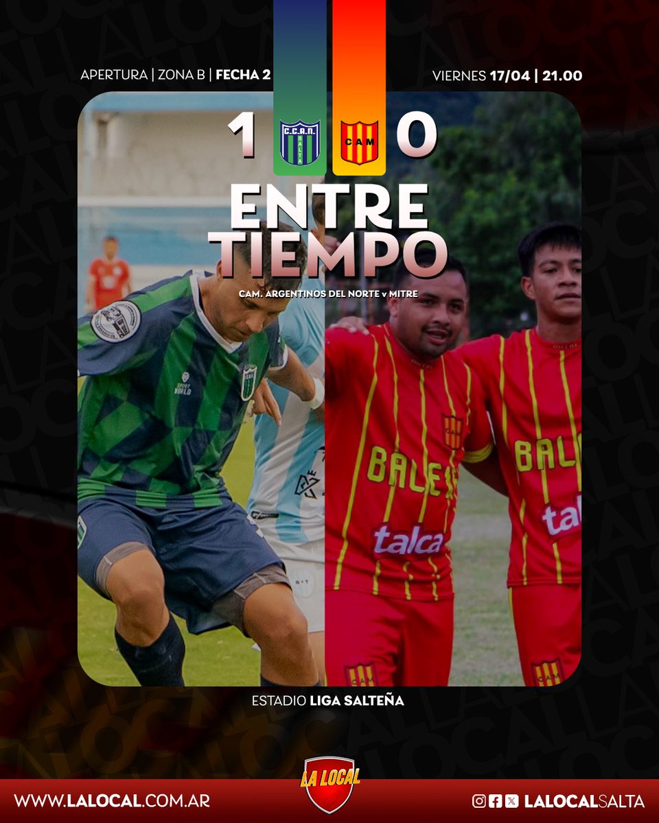 lalocalok's tweet image. 🏆 #Anual2026 | Zona B | Fecha 2
⌚️ Final del primer tiempo 
📌 #Fusion 1-0 #Mitre