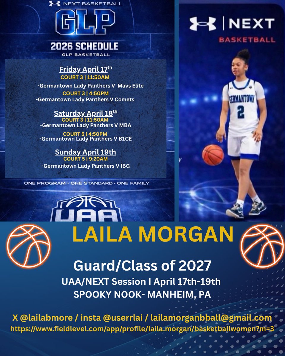 Laila Morgan |lailamorganbball@gmail.com tweet media