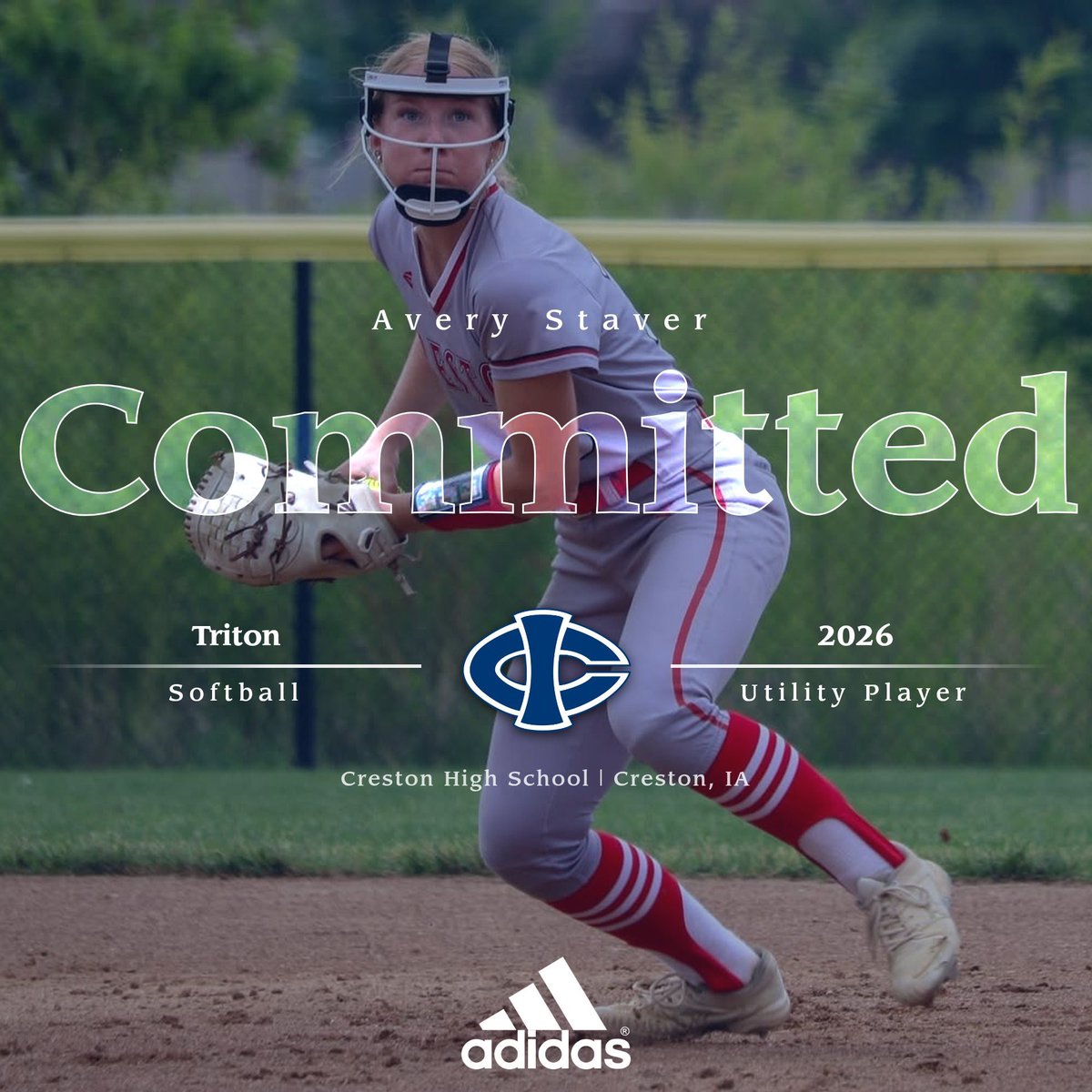 AveryStaver's tweet photo. Committed! #GoTritons

@BoTjebben @cass_tjebb @ICTritons @CrestonSoftball https://t.co/JdcHOhGQfv