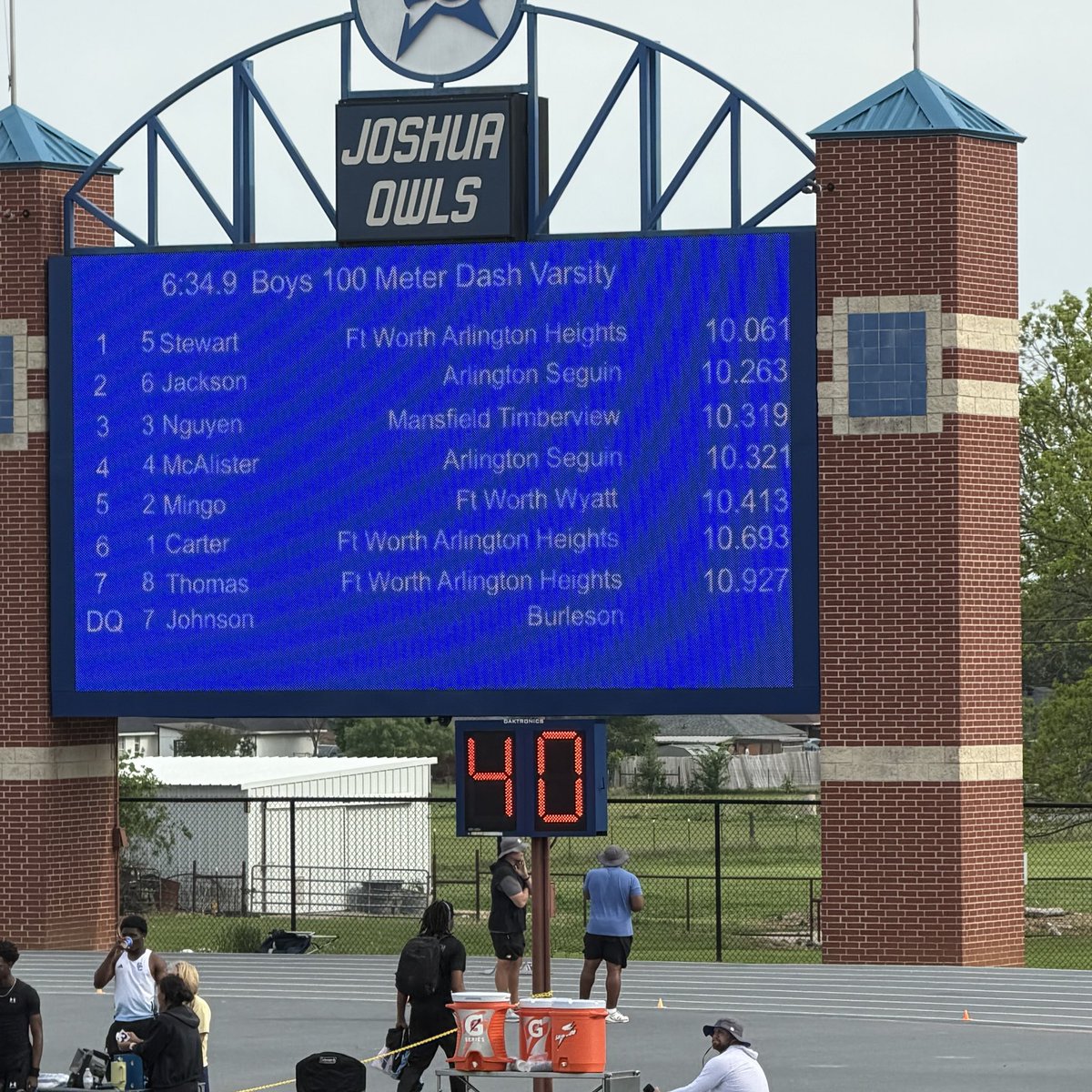 ScootJackson7's tweet image. I told y’all I was just getting started.
PR: 10.26 (Area Finals)🚨
Qualified for Regionals
3.8 GPA | 1380 SAT
CB | Class of 27
The work speaks. More coming.
@WonderfulTerry @ASeguinTrack @CoachDB22 @CoachBrookins @thestreetcoach_ @GPowersScout @TXRecruits 
 #TrackSpeed #DB