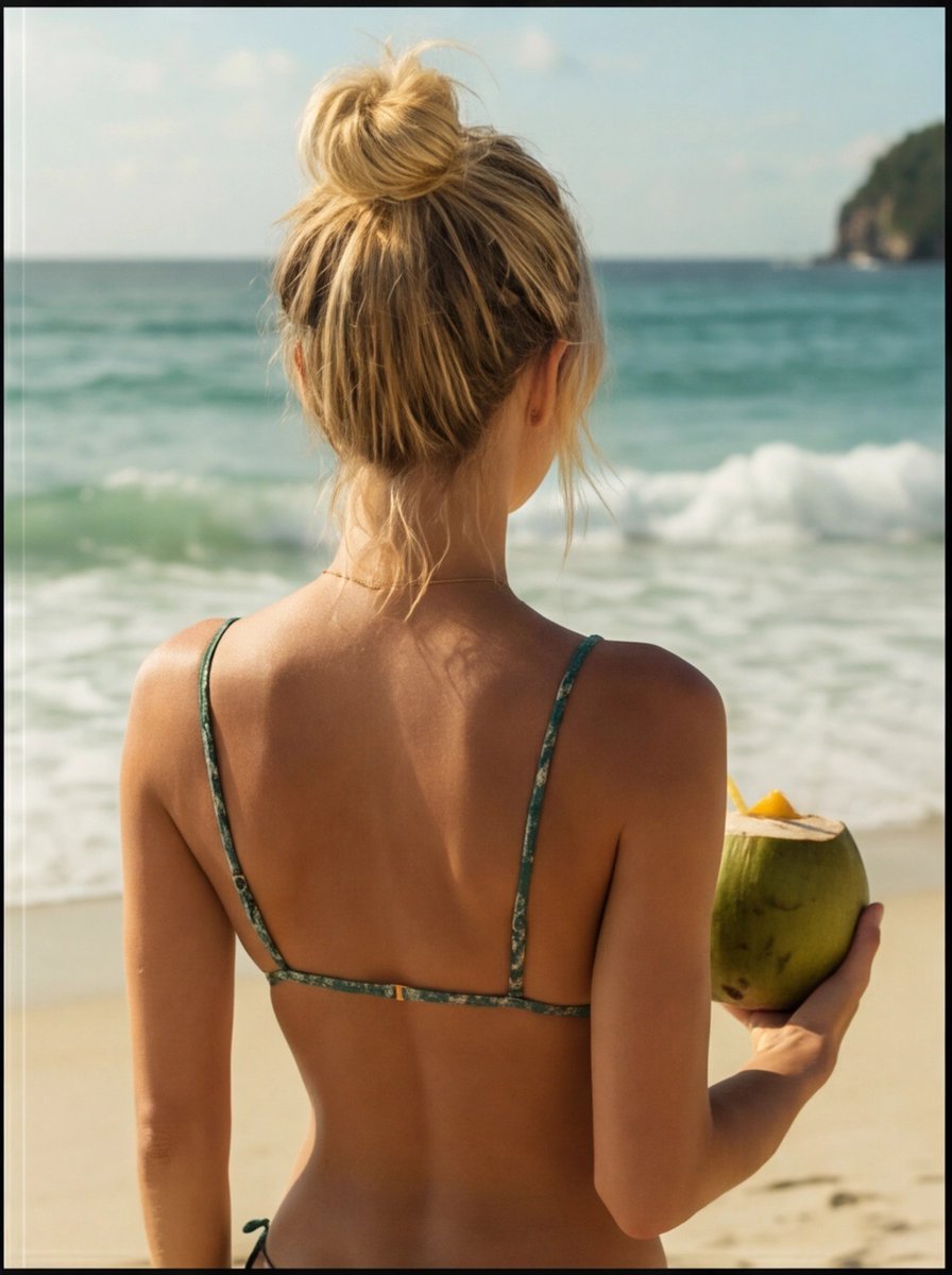 SummerHayes123's tweet image. beach days are hitting different with a cold coconut 🥥☀️ #beachlife #summerdays