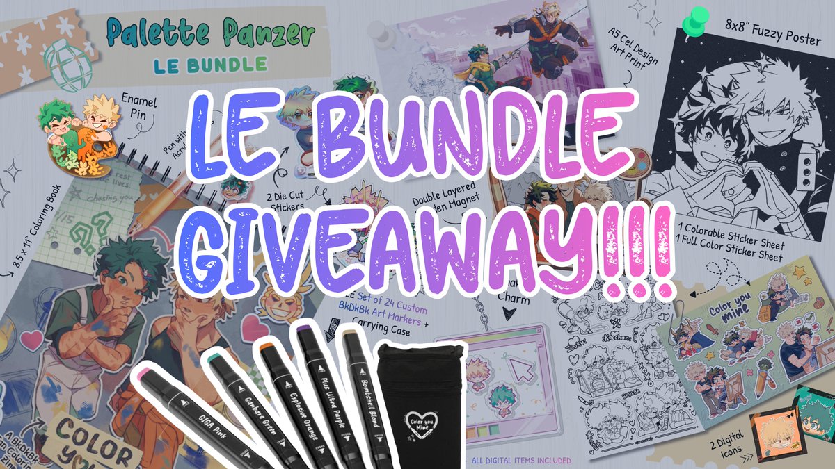 Color You Mine: BKDKBK Coloring Book tweet media