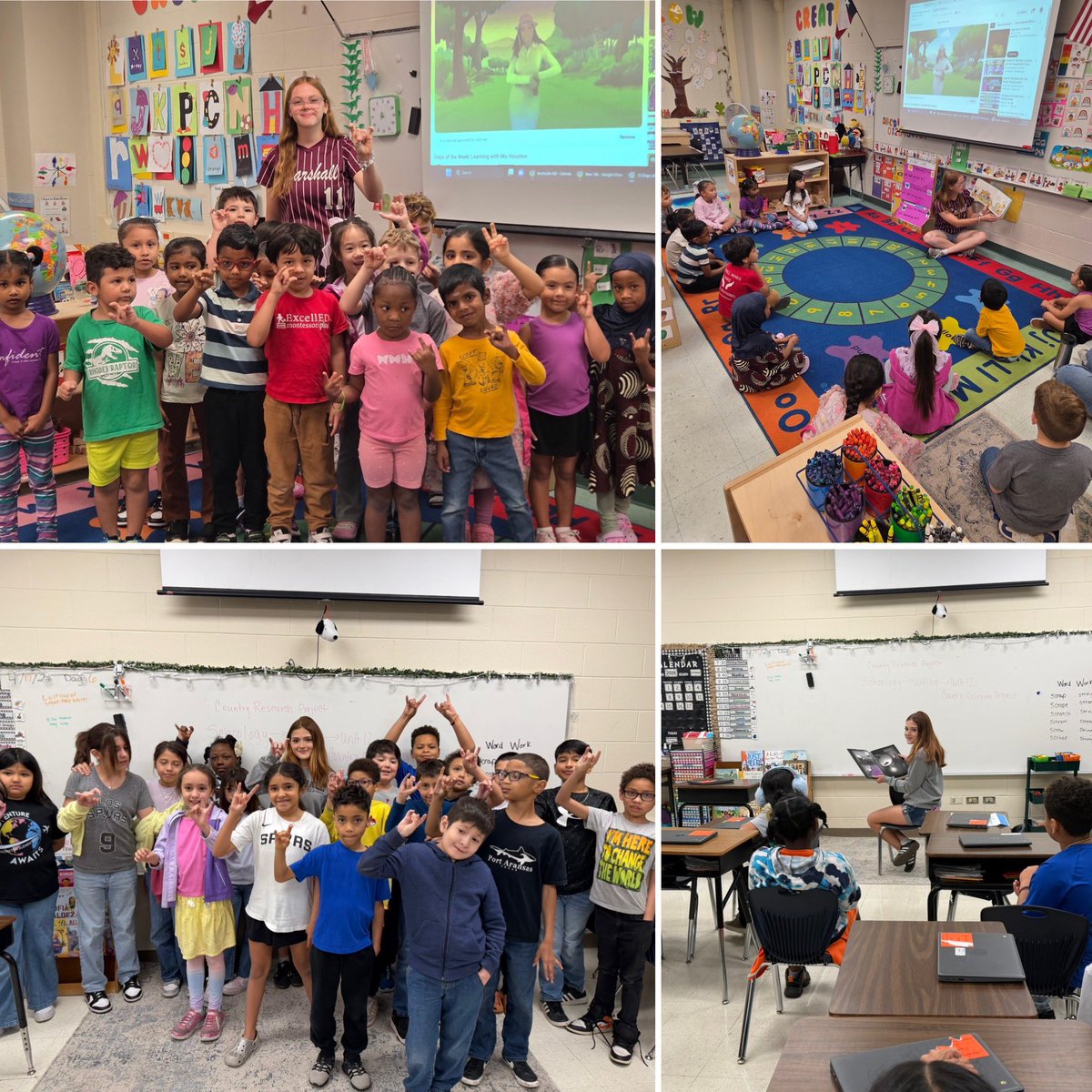 JMHS_Rams's tweet photo. RAMS READ!🐏📖
@RamsGirlsTrack @MRamsSoftball & @Marshall_Rams spent the last 2 Fridays with our #FutureRams at @NISDOHT🦉@NISDThornton♥️ @NISDLeonValley🦁 & @NISDRhodes🦖! #RamsRead #RamFam #RamPride #BeyondTheGame @SA_Sports @NISD_Athletics @NISDMarshall @NISDMarshallLMS https://t.co/MvVdjBCoEc