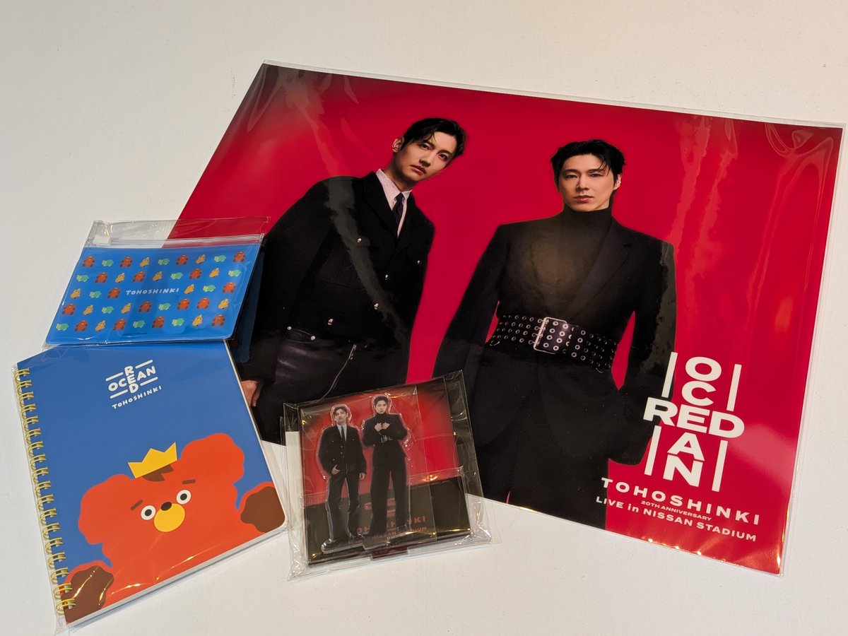 ━━━━━━━━━━━━━━━━
📣#東方神起 20th Anniversary 
RED OCEAN POP-UP 本日OPEN!📣
━━━━━━━━━━━━━━━━
📍場所：#ツリービレッジ 横浜店
📅期間：4月18日(土)～5月7日(木)

公演グッズの先行店舗販売に加え、POP-UP記念グッズも追加販売！