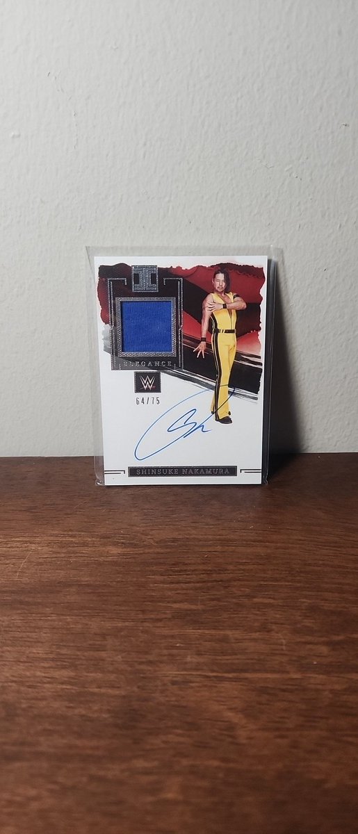 gcraftUT's tweet photo. WRESTLING DAY THREE

Post 22:

Shinsuke Nakamura auto relic /75

$20

*see pinned tweet for shipping*
#GStacks https://t.co/XLoLz8jVpz