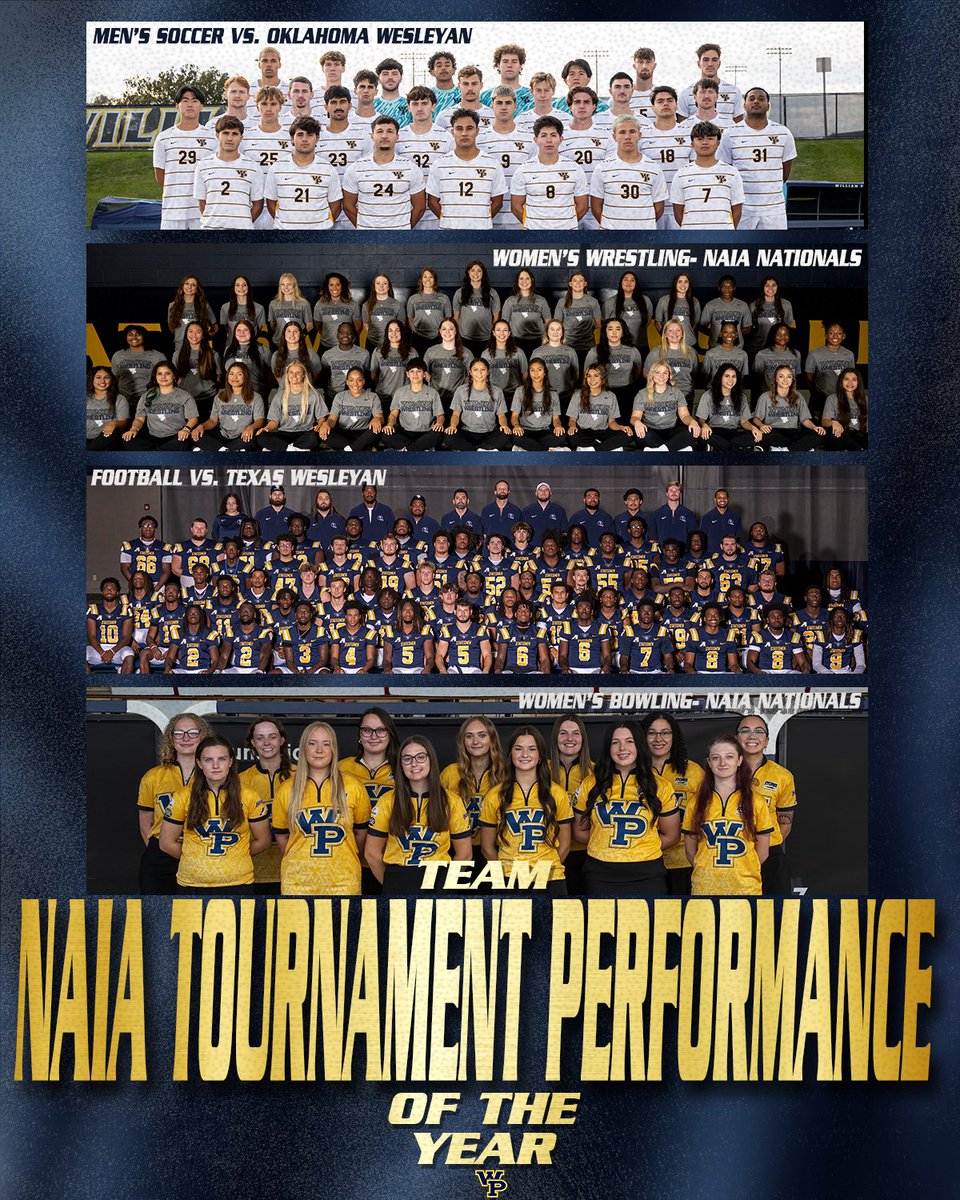 WPU Athletics tweet media