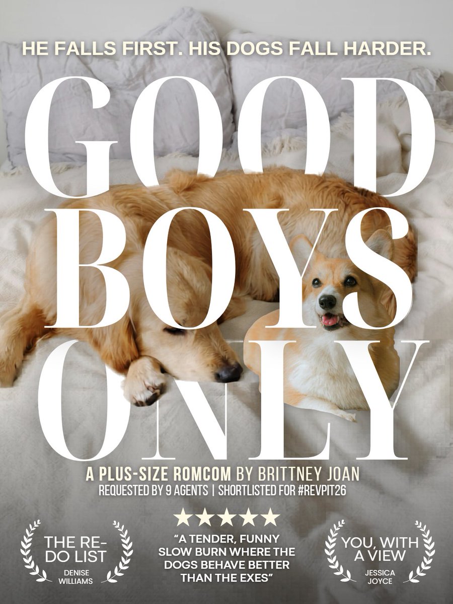 brittneyjoan017's tweet image. A plus-size baddie dog sits to survive after her breakup—then she meets a guy in the personal care aisle who’s everything her ex wasn’t: loyal, patient &amp;amp; in desperate need of a dog sitter…which might just ruin her plan to swear off love forever🐾💚

#PosterPit #A #R #CO #Q