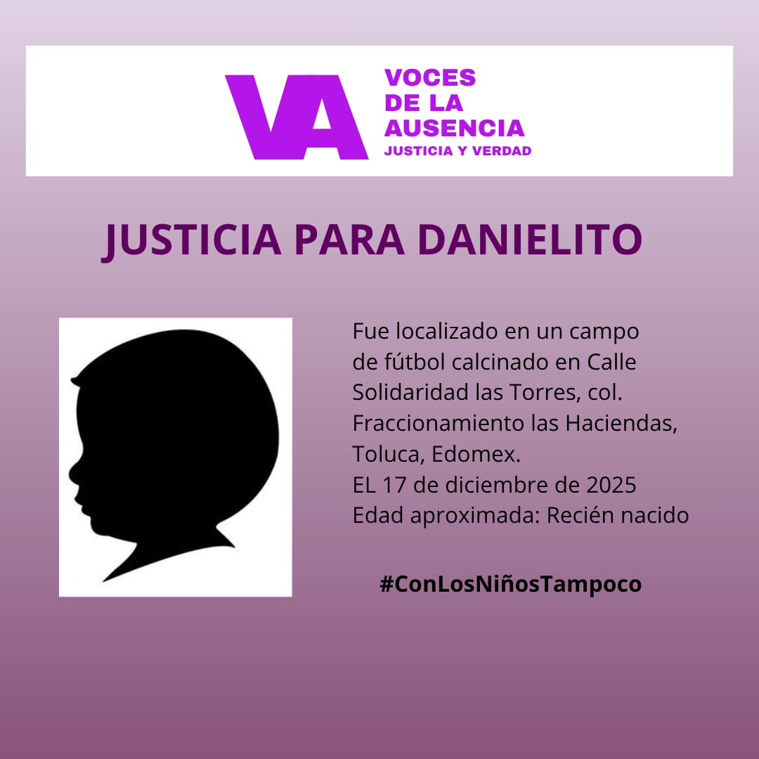 Fridaguerrera's tweet photo. Comparte y acompaña. No les dejemos en el olvido.
#Memoria #Justicia #SinIdentidad #ConLasNiñasNo #ConLosNiñosTampoco https://t.co/TWLBuP2vFZ